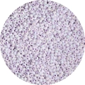 Cuentas de vidrio lila con revestimiento AB para creación de joyería DIY - 3mm / Paquete de 20g (Aprox. 660 Pcs) / Púrpura