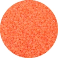 Matte orange coral seed beads for DIY jewelry making with soft frosted texture finish - Light Orange