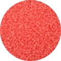 Matte red 2-4mm seed beads for handmade DIY jewelry necklaces and bracelets - Red