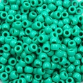 Vibrant teal acrylic barrel pony beads with large holes for hair braids and DIY jewelry - Approx. 100 Pieces/Pack / Dark Green (23#)