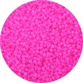 Matte neon pink frosted seed beads for DIY jewelry making handmade necklaces and bracelets - Rose Red