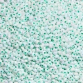 Cuentas de vidrio verde menta con brillo AB para suministros de joyería DIY - 2mm / Paquete de 20g (Aprox. 1300 Pcs) / Azul lago