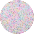 Frosted macaron seed beads for DIY jewelry making in mixed pastel colors 2mm 3mm 4mm - Macaron Color