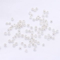Perline distanziatrici in argento placcato oro 18K per gioielli fai da te - 2mm Argentatura Spessa (100 Pezzi/Confezione)