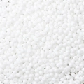 Glanzende witte ronde glaskraaltjes voor DIY-sieraden maken en handwerk - Wit