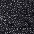 Glanzende zwarte 2-4mm kralen voor handgemaakte DIY sieraden en kettingen - Zwart