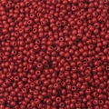 Wijnrode glazen kralen voor DIY sieraden maken en handgemaakte accessoires - IJzerrood