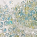 8mm dual-tone blue and yellow bubble glass round beads for DIY jewelry making - 8mm Diameter (50 Pieces/Pack) / 1# (Blue & Yellow Two-tone)