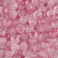 Matroze glazen ronde kralen met goudfolie voor DIY sieraden maken hobby - 8mm (50 stks/Verpakking) / Roze Paars