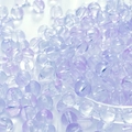 Perle in vetro viola traslucido da 8mm con effetto bolle per gioielli fai-da-te - 10# (Viola Trasparente)