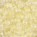 Matte lichtgele glazen kralen met een gesatineerde afwerking voor DIY-sieraden - 8mm (50 stks/Verpakking) / Geel
