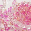 Perline di vetro sfumate rosa e gialle per la creazione di gioielli fatti a mano - 12# (Sfumatura Rosa e Gialla)