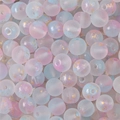 Matte glazen kralen in roze en blauw met goudfolie voor DIY sieraden maken - 8mm (50 stks/Verpakking) / Gradiënt Blauw Paars