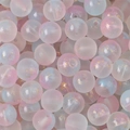 Gematteerde glaskralen met kleurverloop en goudpoeder voor DIY-sieraden maken - 10mm (30 stuks/pak) / Gradiënt Blauw Paars