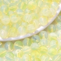 Transparante lichtgele glazen ronde kralen voor DIY sieraden maken en handwerk - 10mm (30 Stuks/Verpakking) / Geel