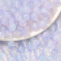 Translucente aurora lila glazen ronde kralen met iriserende glans voor DIY-sieraden - 10mm (30 Stuks/Verpakking) / Roze Paars