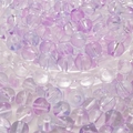Lichtpaarse glazen kralen met iriserend glittereffect voor DIY-sieraden maken - 8mm (50 stuks) / Lichtpaars (23#)