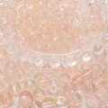Doorschijnende roze en gele glazen kralen voor DIY sieraden maken en armbanden - 8mm (50 stuks) / Roze Geel Tweekleurig (11#)