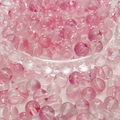 Roze gradiënt glazen kralen voor DIY sieraden maken met doorschijnende afwerking - 8mm (50 stuks) / Roze Gradiënt (14#)