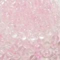 Roze halftransparante glazen kralen met glitter voor het maken van DIY-sieraden - 8mm (50 stuks) / Roze Wit Gradiënt (18#)