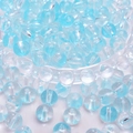 Lichtblauwe en heldere glazen kralen voor het maken van DIY-armbanden en sieraden - 8mm (50 stuks) / Lichtblauw (24#)