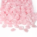 Pétalos de perla ABS rosa en forma de concha para horquillas y manualidades DIY - Grande Rosa