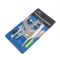 Manual snap plier tool kit with screwdriver for T3 T5 T8 resin fasteners in blister pack - Manual Pliers (1 Set Pack)