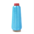 Fil à broder bleu métallique sur bobine conique pour couture et loisirs créatifs - Rose bonbon