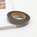 Dark brown textured floral stem tape on a magazine for DIY bouquet crafts and wrapping - 1.2cm / Coffee