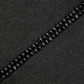 Dark grey cat eye stone round beads for DIY jewelry with distinct optical cat eye effect - Black