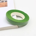 Green floral tape roll for DIY flower stem wrapping and florist arrangement - 1.2cm / Light Green