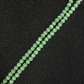 Light green cat eye stone round beads for DIY jewelry making with chatoyancy effect - Grass Green