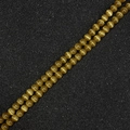 Golden brown cat eye stone beads for DIY jewelry making with distinct light reflection - Tiger Yellow