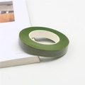 Dark green floral tape roll for DIY flower stem wrapping and floral arrangements - 1.2cm / Olive Green
