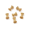 Set of six golden spiral iron spring bead caps for DIY jewelry making and craft supplies - Spring Spacer Bead / 11x8mm (30 Pieces/Pack) / KC Gold