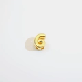 Polished 18K gold plated copper number 6 charm bead for DIY necklace and bracelet - Gold Number 6