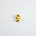18K gold plated number 9 bead charm for DIY necklace and bracelet jewelry making - Gold Number 9