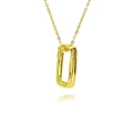 Macro detail of a square gold sun pendant with textured surface on a gold chain necklace - Vertical Rectangle Frame Texture (B532)
