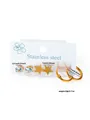 Lot de 3 paires de boucles d'oreilles en acier inoxydable avec étoile et cristaux - Ensembles à strass étoiles 0446