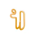 Clip de nez en forme de U doré minimaliste sans perçage pour femmes - Style Spirale (11174) / Or