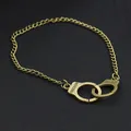 Retro bronze handcuffs bracelet with Freedom engraving on textured dark background - Antique Bronze Bracelet (1449)