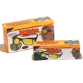 Gafas de visión nocturna polarizadas HD Vision con lentes amarillas y protección UV - Caja Doble de TV