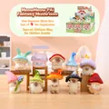 Fantasy Mushroom Cat Series mystery box toy featuring a colorful resin kitten figurine - -23 Cat Pai Fantasy Mushroom Set 9 / Full Box Set