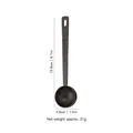 Cuillère à café en acier inoxydable noir mat 15ml avec manche long et mesures - Cuillère 15ml / Noir