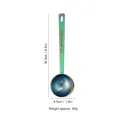 Cuillère à café arc-en-ciel en inox avec graduation de 30 ml sur manche long - Cuillère 30ml / Coloré