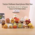 Cute Capybara Chinese Style Wellness figurine holding a golden lingzhi medicinal herb - 3227 Capybara Wellness Notes Set of 12 / Random 1pc