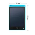 Blue 8.5 inch LCD writing tablet for kids with stylus and one-click clear button - 8.5 Inches / Economic Monochrome Style / Blue