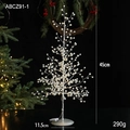 Elegant decorative white pearl Christmas tree ornament with 45cm height for tabletop - 45CM Silver Pearl Tree