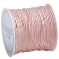 Pink 72 jade cord spool for DIY jewelry weaving and cherry blossom pink hand braiding - Flesh Pink