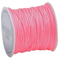 Fluorescent pink 72# nylon braiding cord for DIY handmade necklaces and bracelets - Hot Pink